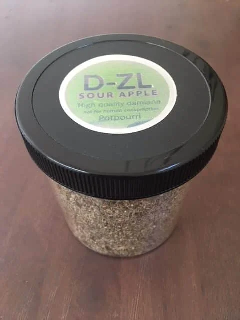 DZL Sour Apple Herbal Incense 76g | Premium Bulk Blend – Best K2 Sprays