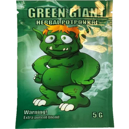 Giant Green Herbal Incense 5g | Premium Small Blend – Best K2 Sprays