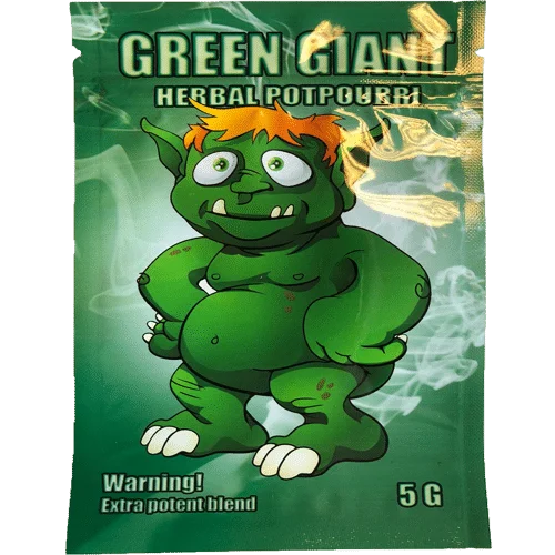 Green-Giant-5G Giant Green Herbal Incense 5g | Premium Small Blend – Best K2 Sprays