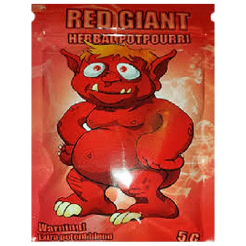 Giant Red Herbal Incense 5g | Premium Small Blend – Best K2 Sprays