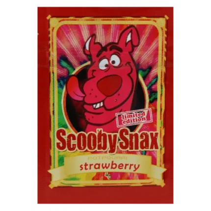 Scooby Snax Strawberry Herbal Incense 4G – Premium Fruity Blend