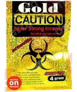 Caution Gold Herbal Incense 4g