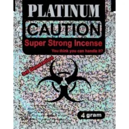 caution-platinum-4g Caution Platinum Herbal Incense 4g