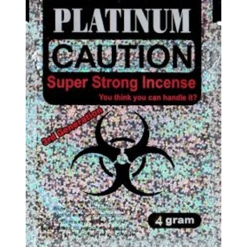 caution-platinum-4g Caution Platinum Herbal Incense 4g